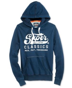 Superdry Men's Classics Graphic-print Logo Hoodie