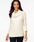 Dkny Jeans Cowl-neck Long-sleeve Sweater