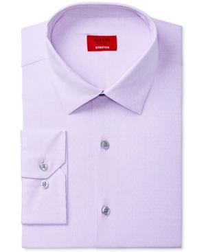 Alfani Men's Slim-fit Stretch Easy-care Pattern Dress Shirt, Created For Macy's
