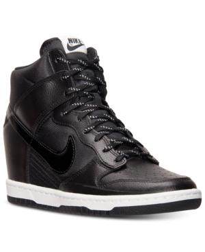 Nike Women's Dunk Sky Hi Essential Sneakers From Finish Line