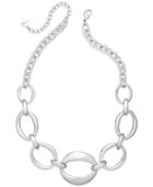 Alfani Oval Chain Frontal Necklace