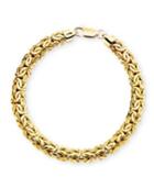 14k Gold Byzantine Bracelet
