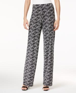 Alfani Printed Pull-on Pants, Only At Macy's