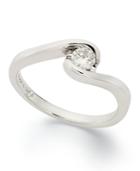 Sirena Diamond Ring, 14k White Gold Diamond Bridal Ring (1/5 Ct. T.w.)
