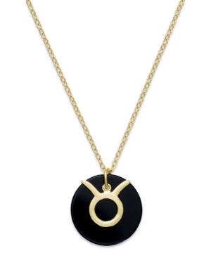 Giani Bernini Taurus Pendant Necklace In 18k Gold Over Sterling Silver