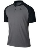 Nike Men's Dri-fit Colorblocked Raglan-sleeve Golf Polo
