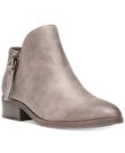 Fergalicious Nash Zipper Ankle Booties Women's Shoes
