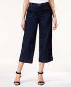 Style & Co. Utility Pocket Soft Rinse Wash Culotte Jeans, Only At Macy's