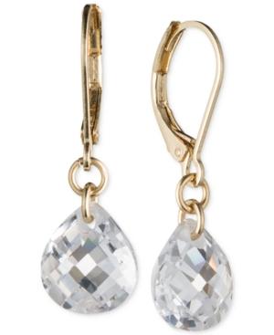 Lonna & Lilly Gold-tone Crystal Drop Earrings
