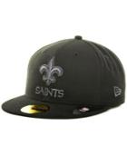New Era New Orleans Saints Black Gray 59fifty Cap