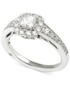 Marchesa Certified Diamond Princess Engagement Ring (1 Ct. T.w.) In 18k White Gold