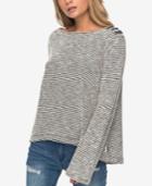Roxy Juniors' Embellished Fleece Top