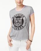 Mighty Fine Juniors' Bayside Tigers Graphic Ringer T-shirt