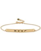 Rachel Rachel Roy Gold-tone Love Id Bracelet