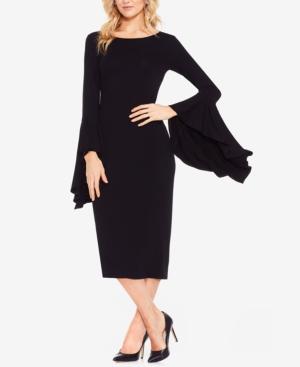 Vince Camuto Bell-sleeve Midi Dress