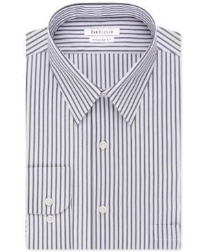 Van Heusen Denim Stripe Dress Shirt
