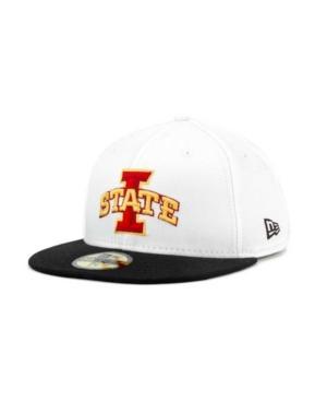 New Era Iowa State Cyclones Ncaa White 2 Tone 59fifty Cap