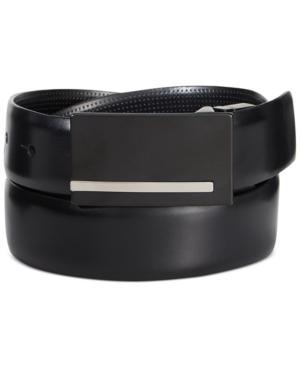 Alfani Matte Plaque Buckle Reversible Dress Belt