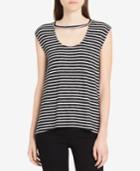 Calvin Klein Jeans Striped Choker Top