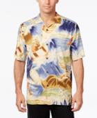 Tommy Bahama Men's Flamenco Fiesta Silk Short-sleeve Shirt