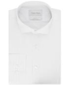 Calvin Klein Platinum Slim-fit Stripe Dress Shirt