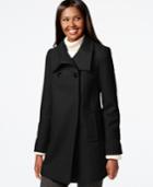 Larry Levine Flyaway Wool Walker Coat
