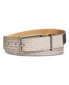 Calvin Klein Sliced Perforated Pant Belt