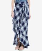 Max Studio London Tiered Plaid Skirt, Created For Macy's