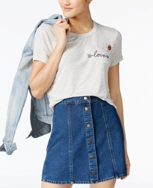 Be Bop Juniors' Loves Graphic Emoji T-shirt