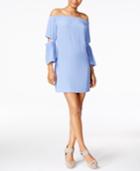 Kensie Split-sleeve Off-the-shoulder Dress