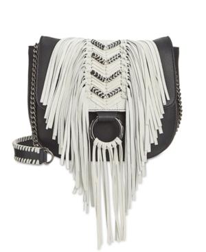 Sam Edelman Donna Fringe Saddle Flap Bag