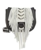 Sam Edelman Donna Fringe Saddle Flap Bag