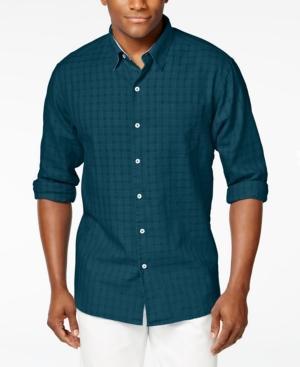 Tommy Bahama Men's Sydney Squares Long Sleeve Shirt