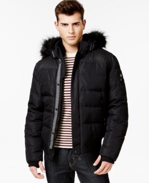 Point Zero Down Hooded Bomber Jacket