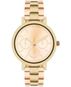Inc International Concepts Women's Two-tone Bracelet Watch 38mm In015rgg, Only At Macy's