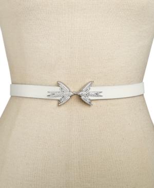 Kate Spade New York Kissing Birds Skinny Belt