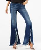 I.n.c. Frayed Tulip-hem Jeans, Created For Macy's