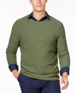 Tasso Elba Men's Solid Supima Sweater, Created For Macy's
