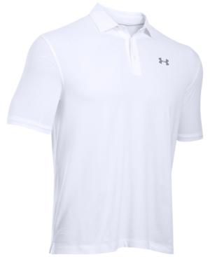 Under Armour Men's Charged Cotton Scramble Golf Polo