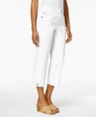 Style & Co Grommet-detail Capri Pants, Only At Macy's