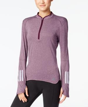 Adidas Response Melange Climalite Half-zip Top