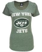 5th & Ocean Women's New York Jets Tri-natural Jersey T-shirt