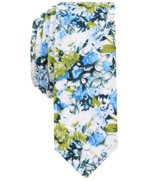 Penguin Men's Canard Floral Cotton Skinny Tie