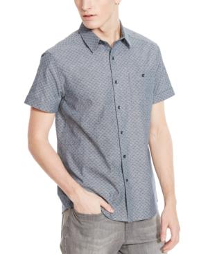 Kenneth Cole Reaction Men's Hanger Print Short-sleeve Shirt