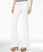 Guess Charlotte White Wash Flare-leg Jeans
