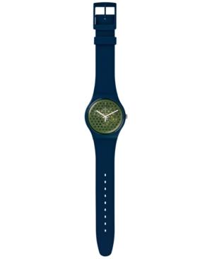 Swatch Unisex Swiss Buchetti Tech Mode Blue Silicone Strap Watch 41mm Suon113
