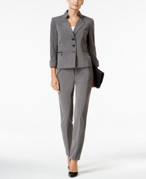 Tahari Asl Three-button Pantsuit