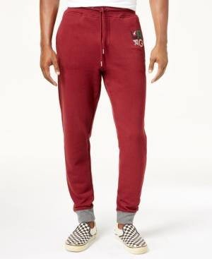 Lrg Men's Contrast-cuff Track Pants