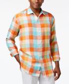 Tommy Bahama Men's Linen Happy Checkmore Shirt