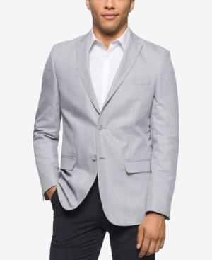 Calvin Klein Men's Slim-fit Herringbone Sport Coat